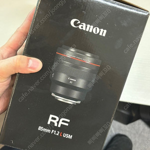 캐논 RF 85mm F1.2 L USM 극미중고 풀박스 280만원