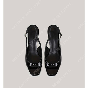 엘보른 리디아 슬링백 펌프스 235 Lydia Sling-back Pumps 새상품 /블랙페이던트 엘보른 구두 펌프스 블랙슈즈 블랙힐 택포