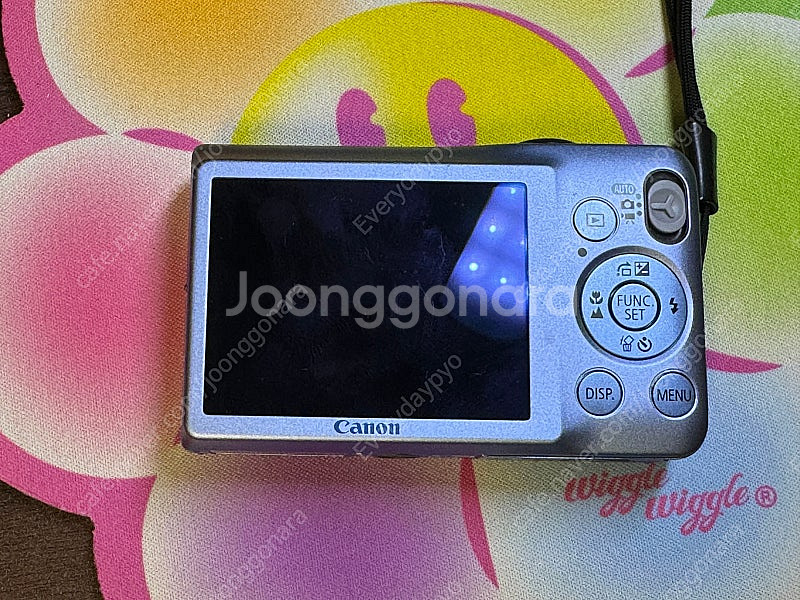 캐논 ixus 107 파란색 팝니다--1