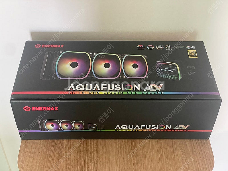 [미사용] 3열 수랭쿨러 팝니다 (에너맥스 AQUAFU...--0