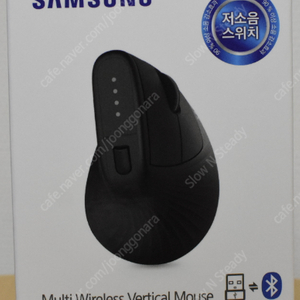 삼성전자 버티컬 무선마우스 블루투스 멀티페어링 SM-M1300QB (미개봉)