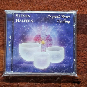 Steven Halpern Crystal Bowl Healing 주발 명상 힐링 요가 CD 중고