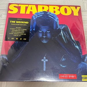 새상품 위켄드 3집 스타보이 LP / weeknd starboy LP