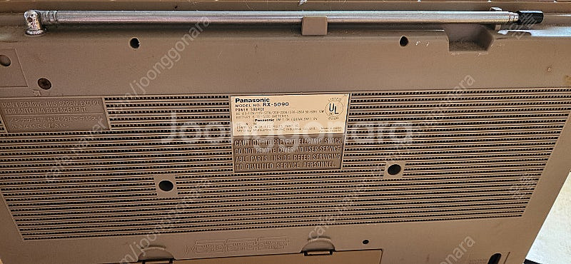 파나소닉 rx5090 카세트 플레이어입니다--1