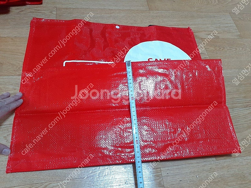 장바구리 새거입니다 큰사이즈 사이즈넉넉해서 가지고 다녀...--3