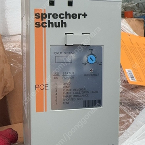 신형 TAKE OUT SPRECHER & SCHUH PCE-147-600V 소프트 스타터-