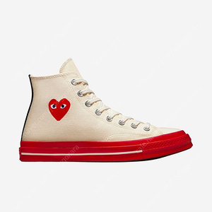 Converse x Play Comme des Garcons Chuck 70 Hi Pristine