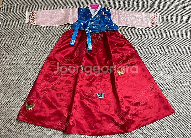 여아한복 8호 새상품--0
