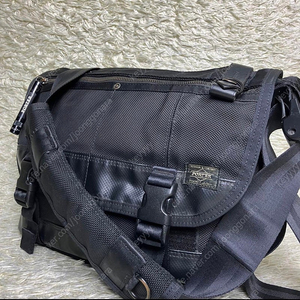 포터 히트 메신저 백 블랙 porter heat messenger bag