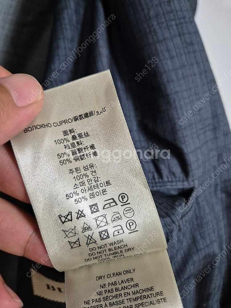 버버리 런던 시어서커 자켓 / 에르메네질도제냐 시어서커...--3