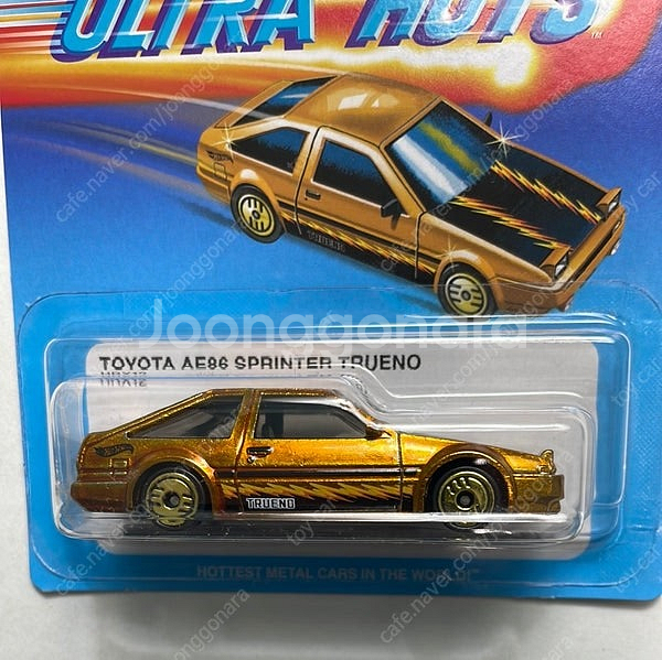 핫휠 토요타 스프린터 토레노 AE86 골드 레어 다이캐...--0