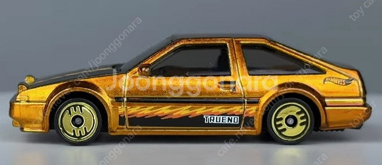 핫휠 토요타 스프린터 토레노 AE86 골드 레어 다이캐...--8