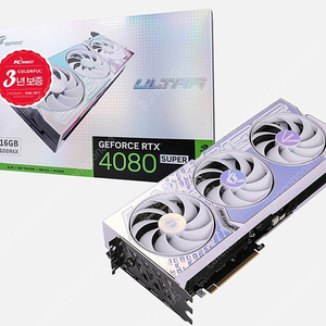 [미개봉] Colorful RTX 4080 Super 화이트 OC버전, 138만원에 팝니다.