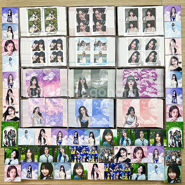 아이브 굿즈 도무송 포카 포토매틱--0