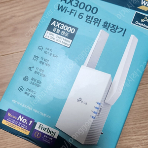 티피링크 RE705X AX3000 Wi-Fi 6 기가비트 포트 듀얼밴드 무선 AP 와이파이 증폭기 확장기