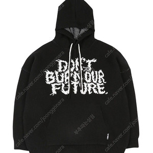 [XL] 아조바이아조 DBOF Wool Knit Hoodie [BLACK]