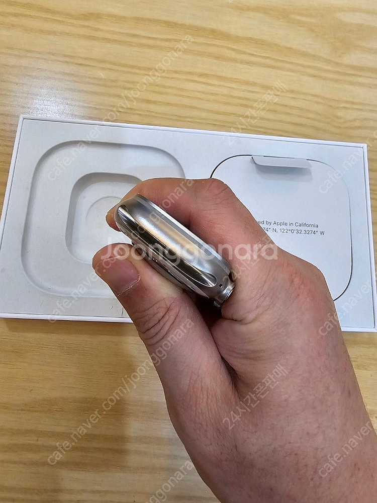 애플워치울트라2 49mm 인디고알파인루프L 자급제판매합...--5