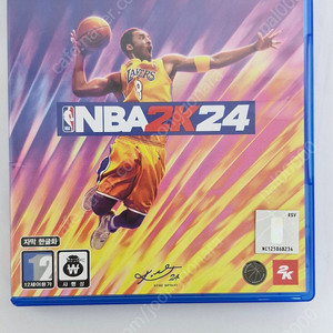 ps4 nba2k24 cd팝니다.