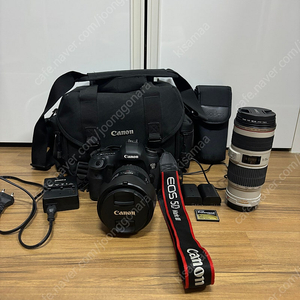 캐논 오막삼 5d mark3 EF 24-105 IS II + EW-83M EF 70-200mm F4L IS USM 고독스 v860III 캐논