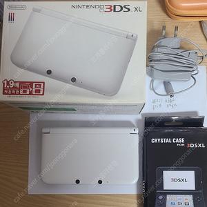 닌텐도 3ds xl 화이트 포뱅 포무 내장 겉박스셋