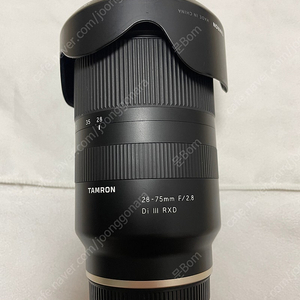 탐론 28-75 F2.8 G1 렌즈 팝니다(소니FE마운트)