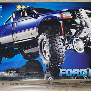 새제품 타미야 (TAMIYA) 1/10 RC 포드 (FORD) F-350 HIGH-LIFT 판매합니다.