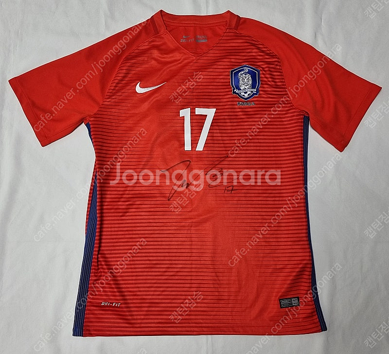 16-18 대한민국 국대 홈 이재성 유니폼 팝니다--0