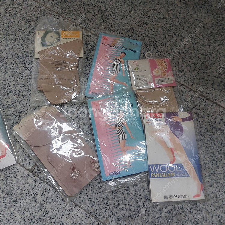 오래된 스타킹 26개--3