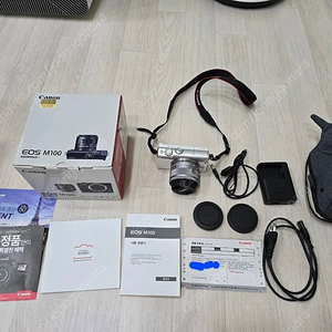 캐논 미러리스 EOS M100 S급 풀박스 판매