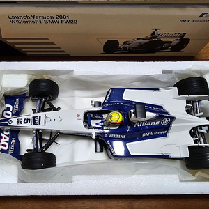 1/18 빅스케일 WILLIAMS F1 BMW F22 경주 자동차 다이캐스트 타미야 반다이