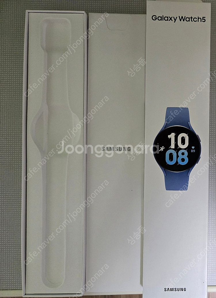 워치5 44mm 블루투스 사파이어 풀박스 팝니다--5