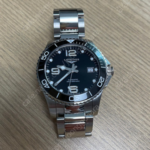 론진 하이드로 콘퀘스트 39mm 세라믹 오토 신형 검판