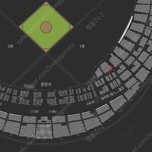 롯데 한화 9월14일 1루 내야필드석 2연석