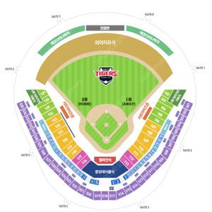 9/14 키움히어로즈 vs 기아타이거즈 3루(기아쪽) K3 532구역 양도합니다