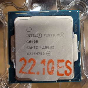 인텔 cpu G6405 G6400 (택포)