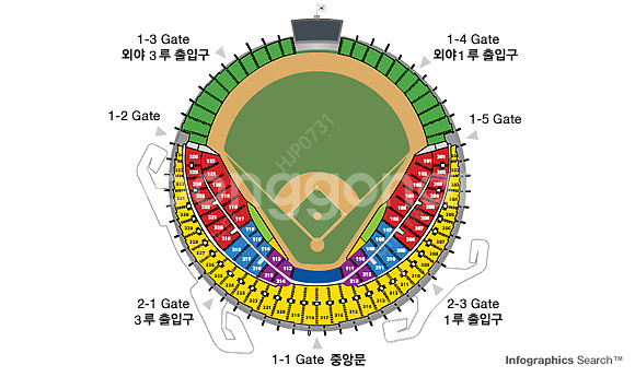 엘지 한화 319구역 2연석--0