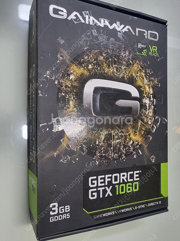 GEFORCE GTX 1060 그래픽카드 원박스 원주인--0