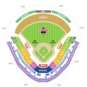 9/15(일) 키움히어로즈 vs 기아타이거즈 3루(기아쪽) K3 524구역 양도합니다