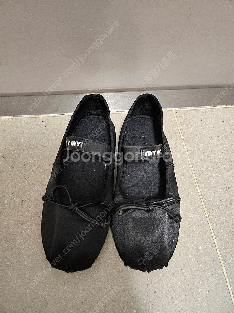 마이슈즈 슈크림빵 블랙 슈즈 190사이즈--0
