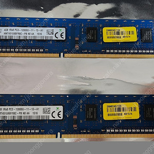 SK하이닉스 hynix 4GB 1Rx8 PC3-12800U -11-13-A1 데스크탑램