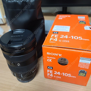 소니 FE 24-105mm F4 G OSS [ SEL24105G / 24105g ] 팝니다.