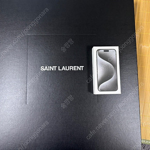 Saint laurent 박스와 봉투 대형