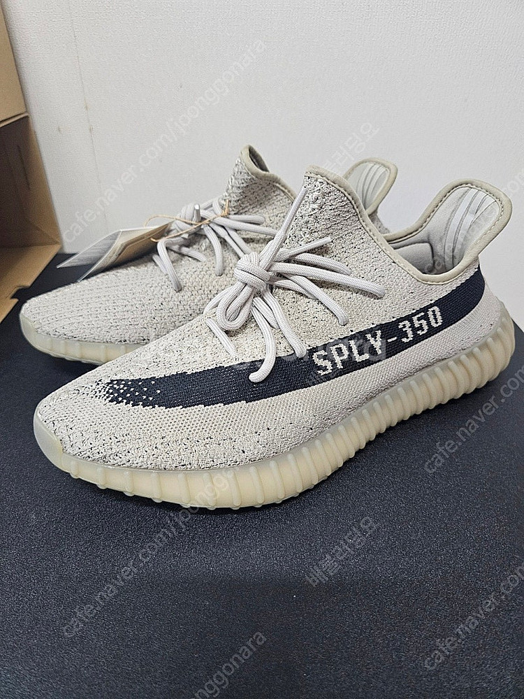 아디다스 이지 부스트 350 V2 슬레이트 코어 블랙 ...--0