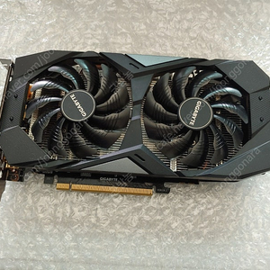 기가바이트 GTX-1660슈퍼를 팝니다