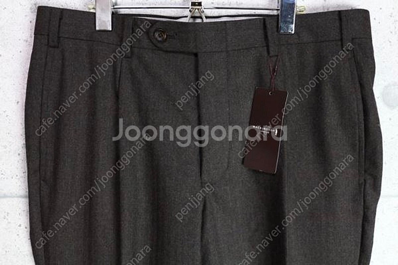 맥킨토시 다크브라운 헤링본 울 팬츠 33-34 mackintosh--0