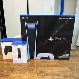 PS5 플스5 디지털 에디션 1218B + 추가 듀얼센스 + 충전거치대 팝니다