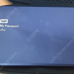 WD My Passport Ultra Metal Edition 2TB 외장하드 파우치 PMR 방식 2.5인치 국내정발