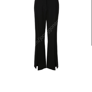 메종마레 Slit Bell Trouser, Black