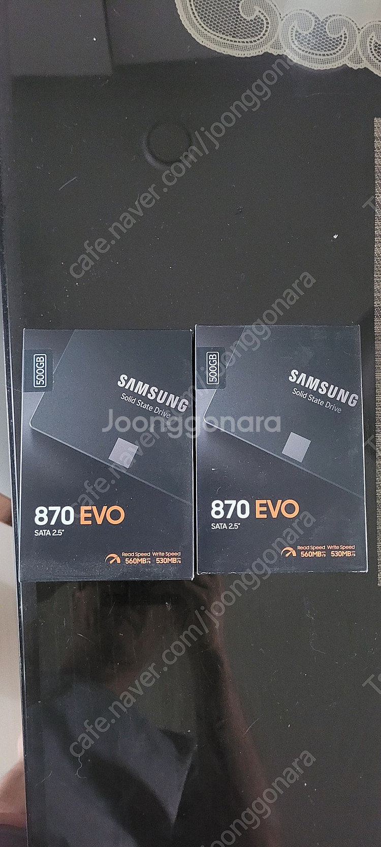삼성 SDD 870evo 500기가 일괄--0
