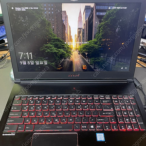 Msi 노트북 gs63 7rd 판매합니다